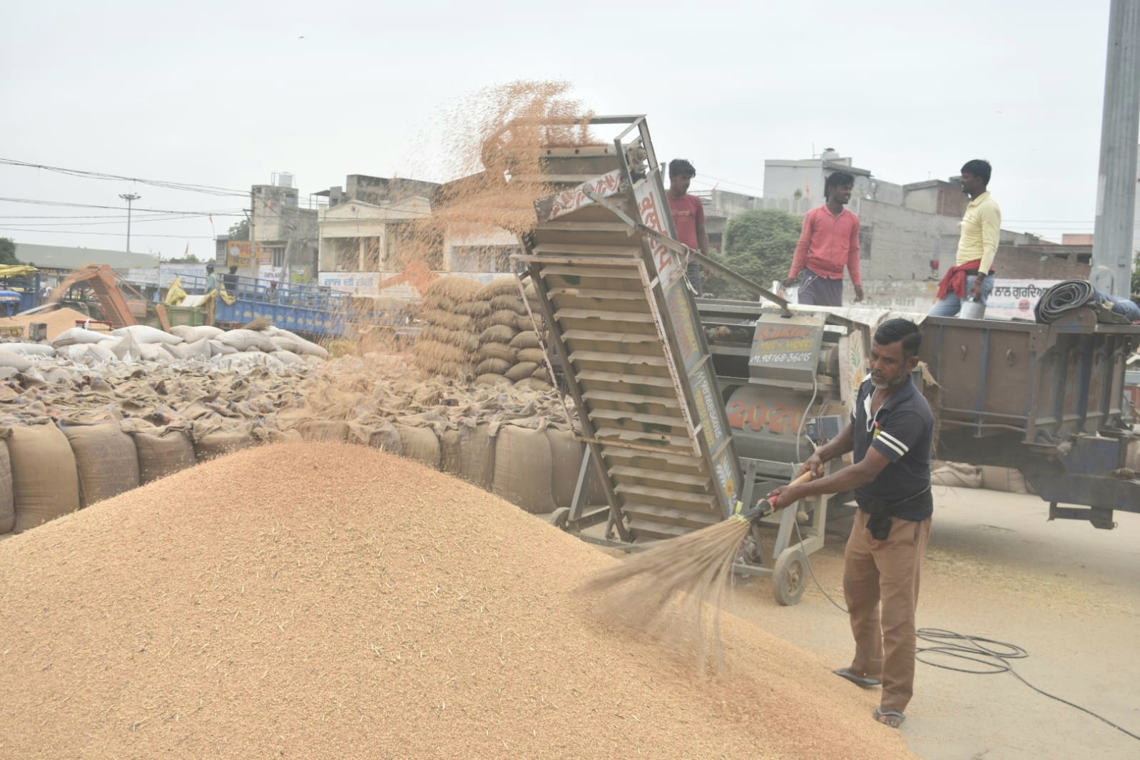 जिले में गेहूं खरीद का कार्य लगातार जारी-डीसी